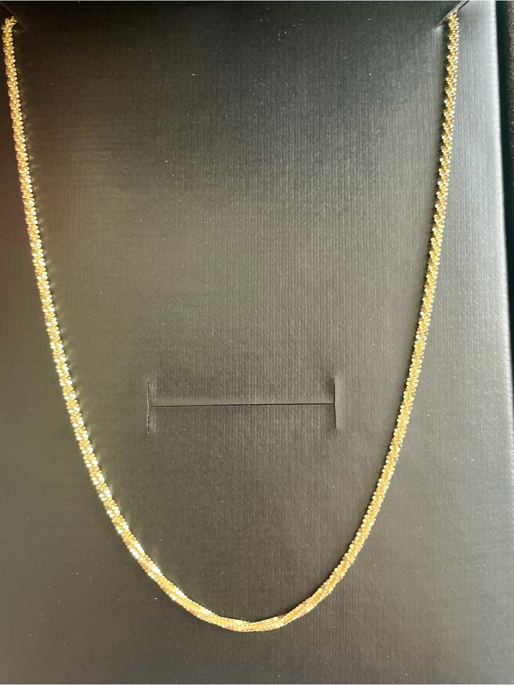 14K, 4.5+ GRAMS SOLID YELLOW GOLD 1.8MM GRANDE MARGHERITA 24” CHAIN. STEAL!
